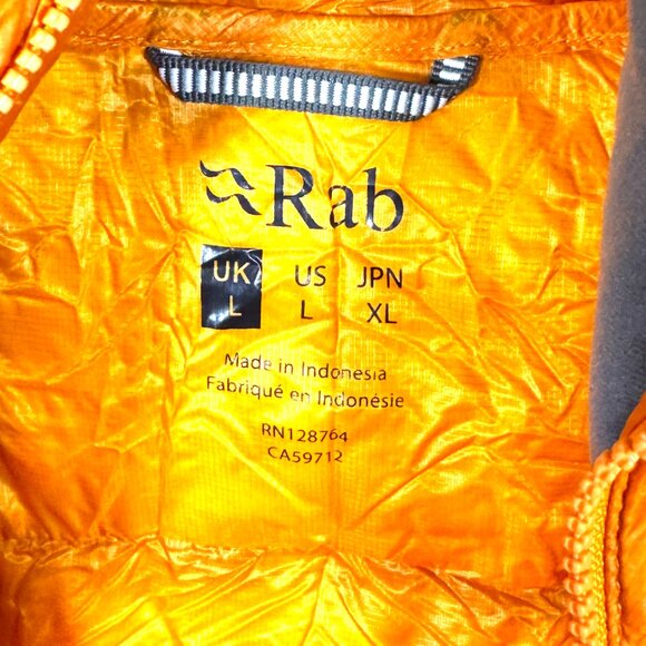 Rab Mythic Alpine Down Jacket - Men's Large - Picture 3 of 4